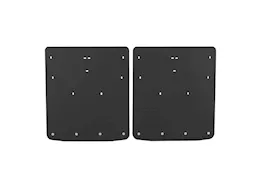 Luverne Truck Equipment 11-16 f250/f350/f450  dual wheel - rear only - 20in x 23in mud guard-textured black