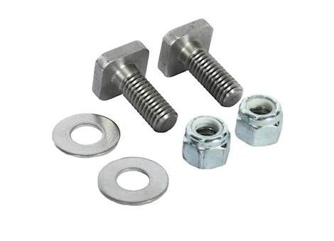 Magnum Truck Racks 1in stainless steel square bolt for track Main Image