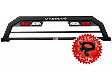 Magnum Truck Racks 18in service body rack w/lights headache rack Main Image