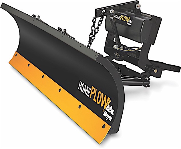 Meyer HomePlow Pre-Assembled 6'8"L x 22"H Snowplow with Wheels - Hydraulic Lift w/Wireless Controller Main Image