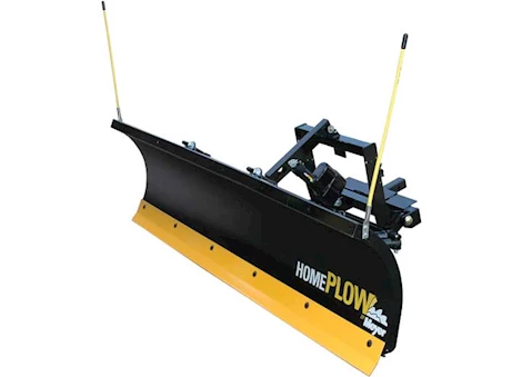Meyer HomePlow Pre-Assembled 6'8"L x 22"H Snowplow with Wheels - Electric Lift w/Wireless Controller