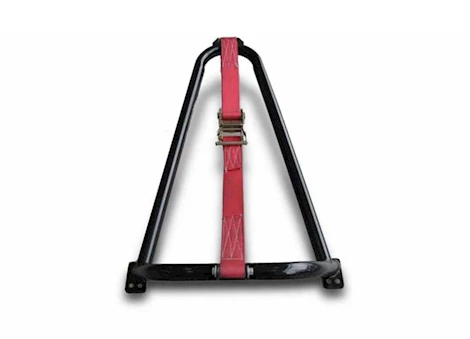 N-Fab Inc Universal bed mounted tire carrier - red Main Image