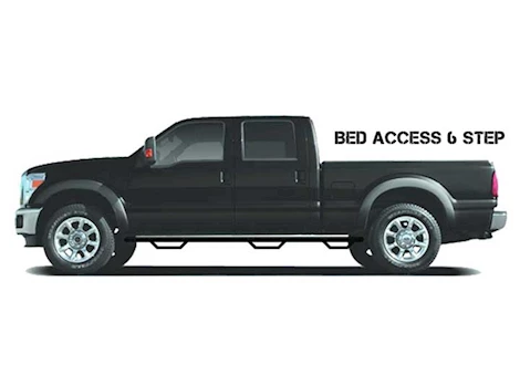 N-Fab Bed Access Steps - Crew Cab With 6.5 ft. Bed