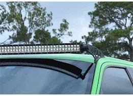 N-Fab Inc 14-18 silverado/sierra 1500 roof mounts mounts 1 50in side mount led light bar-textured black