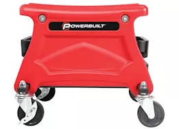 Powerbuilt/Cat Tools Heavy duty compact rolling seat with storage trays