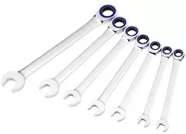 Powerbuilt/Cat Tools 7 piece sae 100 tooth ratcheting wrench set