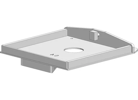 PullRite SuperGlide Quick Connect Capture Plate for 12-3/4" Wide Lippert # 1621 Long Pin Boxes