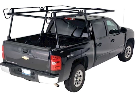 ProMaxx Automotive (kit) full size camper shell contractor rack(fits long-short bed) black powder coated Main Image
