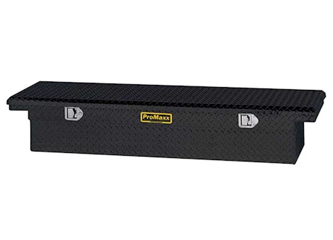 ProMaxx Automotive 69in aluminum single lid crossover toolbox pull handle low profile matte black Main Image