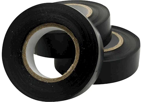 Performance Tool 3 pc electrical tape - black Main Image
