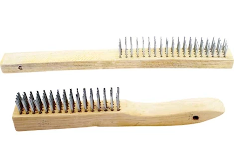 Performance Tool 2 pc wood handle wire brush Main Image