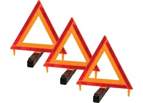 Performance Tool DOT WARNING TRIANGLE 3 PACK