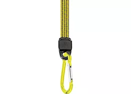 Performance tool 24 in. flat bungee cord with carabiner