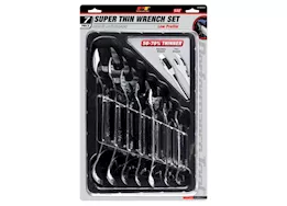 Performance tool 7-piece super thin sae wrench set