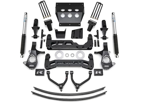 ReadyLift Suspension 9in big lift kit cast steel oe upper control arms w/bilstein shocks 14-16 chevy/gmc 1500 Main Image