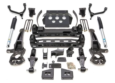 ReadyLift Suspension 19-c chevrolet/gmc 1500 2wd, 4wd 8in big lift kit w/upper control arms and rear bilstein shocks Main Image