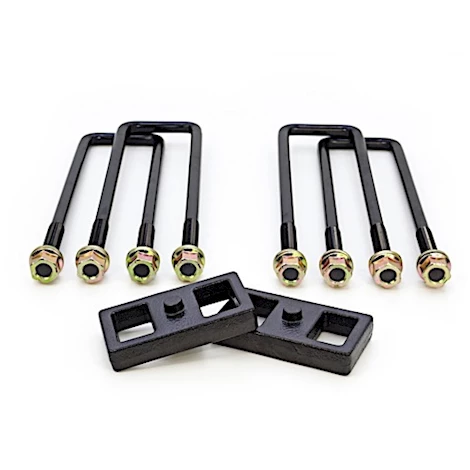ReadyLift Suspension 1in rear block kit use w/factory top overloads 11-19 chevy/gmc 2500/3500hd Main Image