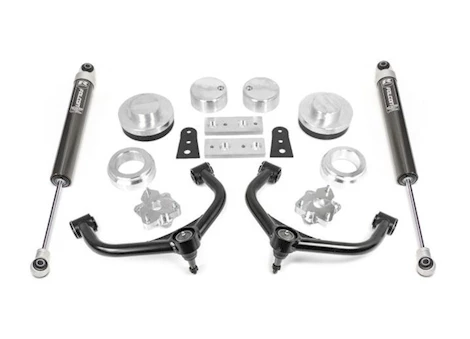 ReadyLift Suspension 09-19 dodge/ram 1500 4.0in front with 2.0in rear sst lift kit with falcon 1.1 monotube rear shocks Main Image