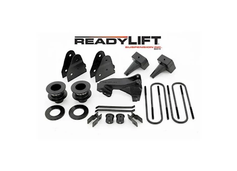 ReadyLift Suspension 3.5IN SST LIFT KIT W/5IN REAR TAPERED BLOCKS-1 DRIVE SHAFT W/O SHOCKS 11-16 F250/F350/F450 4WD