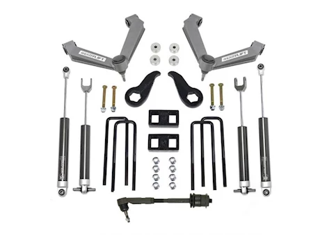 ReadyLift Suspension 11-19 chev/gmc 2500/3500hd 3.5in sst lift kit frt w/2in rr w/fabricated control arms w/falcon shocks Main Image