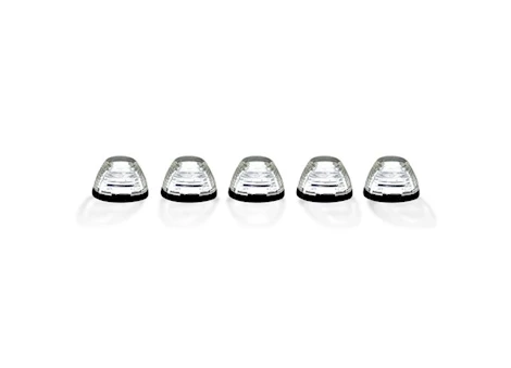 Recon Truck Accessories 99-16  F250/F350/F450/F550 CLEAR LENS W/WHITE HIGH-POWER LED IF NO FORD OE WIRING