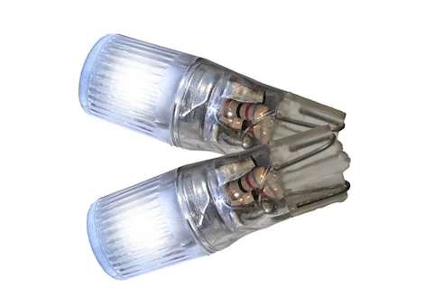 Recon Truck Accessories 194/168 t10 ultra high power 2-watt unidirectional smd led bulbs white (2 bulbs/pkg) Main Image