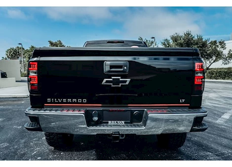 Recon Truck Accessories 49in tailgate bar w/dual row scanning led turn signals/brake/running lights/reve Main Image