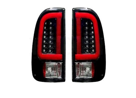 Recon Truck Accessories 08-16 f250/f350/f450/f550 oled taillights-smoked lens drive/pass Main Image