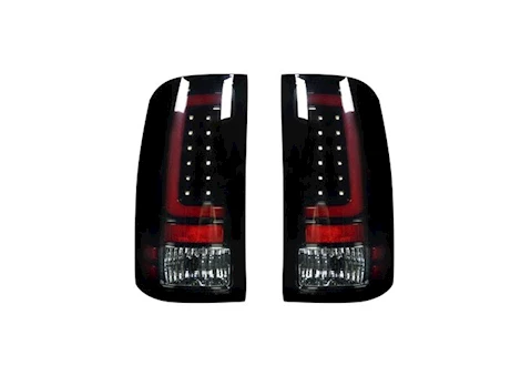 Recon Truck Accessories 07-13 SIERRA(2ND GEN - SINGLE WHEEL ONLY)OLED TAIL LIGHTS-SMOKED LENS
