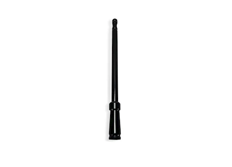 Recon Truck Accessories Extended range aluminum 8in shorty antenna - universal fitment - black Main Image