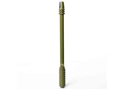 Recon Truck Accessories Rifle barrel 10in aluminum antenna w/3-pronged flash hider tip-olive drab/army g Main Image