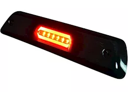 Recon Truck Accessories 09-14 f150-high power red led 3rd brake light kit cree xml white led cargo lights-smoked lens