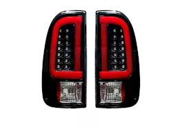 Recon Truck Accessories 08-16 f250/f350/f450/f550 oled taillights-smoked lens drive/pass