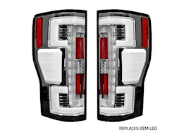Recon Truck Accessories 17-19 f250/f350/f450/f550 (rep oem led style tls w blind spot warning system)ole