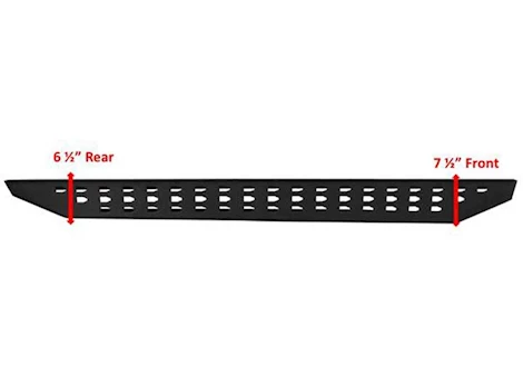 Go Rhino 87in long running boards side step rb 20 black bedliner material finish(brkts sold sep) Main Image