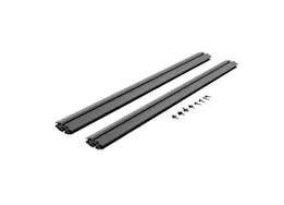 Go Rhino Side rail accessory kit for xrs cross bars 37 3/4in black