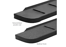 Go Rhino 87in long running boards side step rb 10 black powdercoat(brkts sold sep)