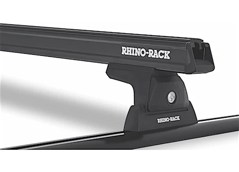 Rhino-Rack USA Track  mount, cap topper, h/d bar black 54in: rtc16 x 1, rlt500 x 2, & rb1375b x Main Image