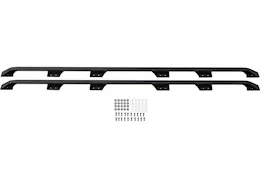 Rhino-Rack USA Pioneer side rails (fits 52104f and 52107f pioneer platforms) black