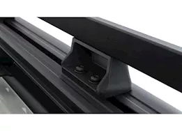 Rhino-Rack USA Pioneer side rails (fits 52104f and 52107f pioneer platforms) black