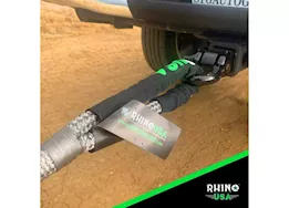 Rhino USA 1in x 30 kinetic energy recovery rope(gray)