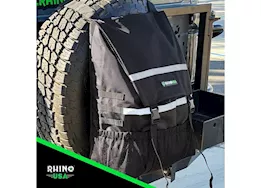 Rhino USA Spare tire trash / cargo bag - black