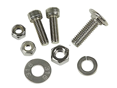 Rigid Industries D-series l bracket kit w/hardware, stainless steel Main Image