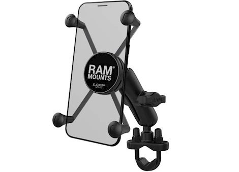 Ram mounts x-grip large phone mount w/ handlebar u-bolt base Main Image
