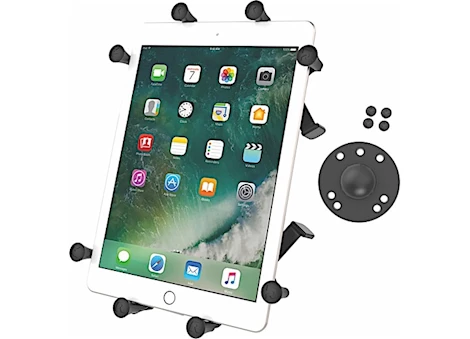 Ram mounts x-grip holder w/ ball for 9in-10in tablets Main Image