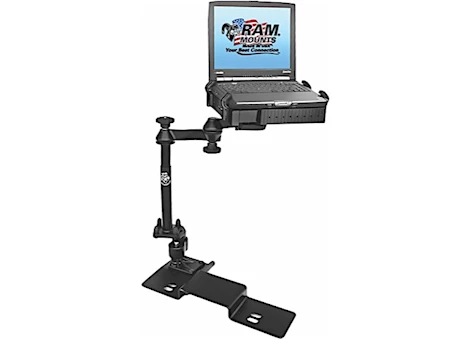RAM MOUNTS NO-DRILL LAPTOP MOUNT FOR 04-14 FORD F-150 + MORE