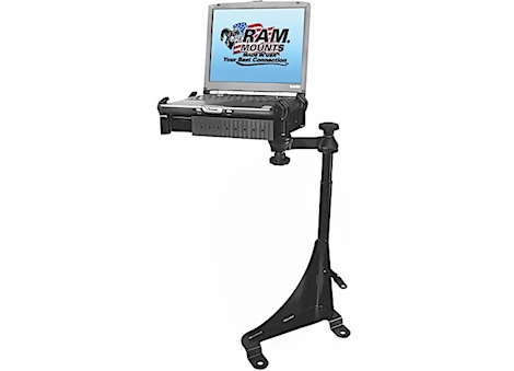 Ram mounts no-drill laptop mount for 98-22 express van, savana van + more Main Image