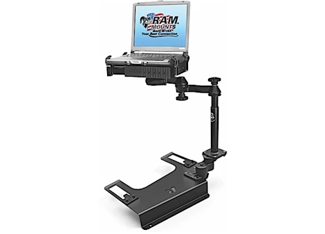 Ram mounts no-drill laptop mount for 14-19 chevrolet silverado + more Main Image