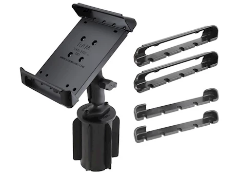 Ram mounts tab-tite small tablet holder w/ ram mounts-a-can ii cup holder mount Main Image