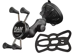 Ram mounts x-grip phone mount w/ ram mounts twist-lock low profile suction base